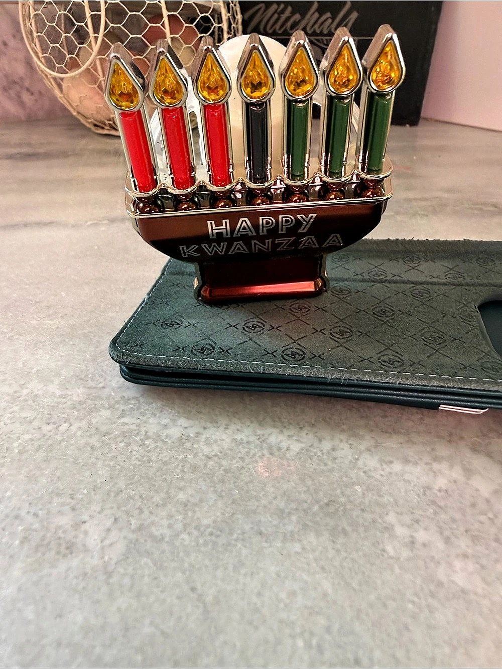 Bath & Body Works Kwanzaa Kinara Nightlight Wallflowers Fragrance Plug
